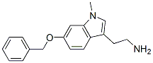 3-(2-Aminoethyl)-6-benzyloxy-1-methylindole Structure,61675-21-6Structure