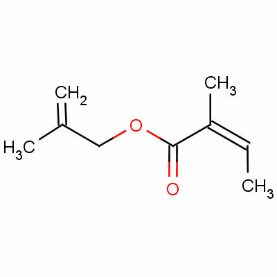 2-Methylallyl 2-methylisocrotonate Structure,61692-78-2Structure