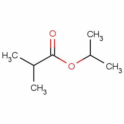 Isobutyric acid isopropyl ester Structure,617-50-5Structure