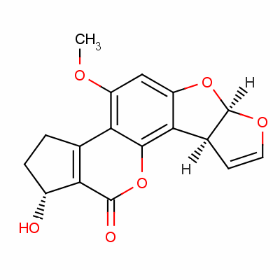 Aflatoxicol Ⅱ Structure,61740-00-9Structure