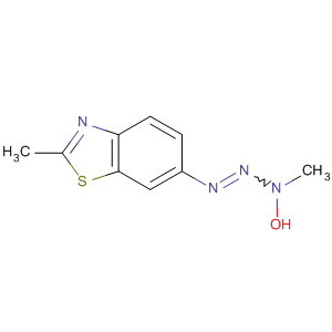 Benzothiazole,6-(3-hydroxy-3-methyl-1-triazenyl)-2-methyl-(9ci) Structure,61754-79-8Structure