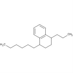 1-Hexyl-4-propyl-1,2,3,4-tetrahydronaphthalene Structure,61761-63-5Structure