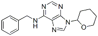 Adenine,n-benzyl-9-(tetrahydro-2h-pyran-2-yl)-(8ci) Structure,61764-68-9Structure