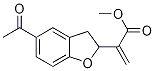 Methyl 2-(5-acetyl-2,3-dihydrobenzofuran-2-yl)propenoate Structure,617722-55-1Structure