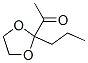 Ethanone,1-(2-propyl-1,3-dioxolan-2-yl)-(9ci) Structure,61784-41-6Structure