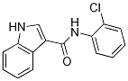 N-(2-chlorophenyl)-1h-indole-3-carboxamide Structure,61788-27-0Structure