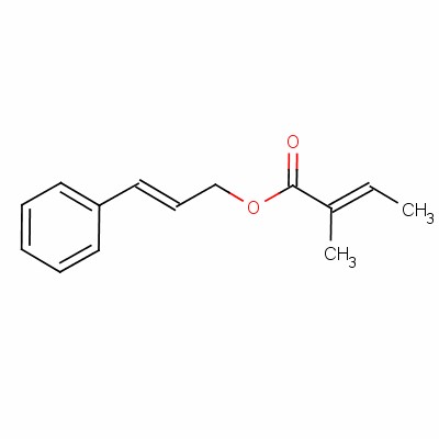 Cinnamyl tiglate Structure,61792-12-9Structure