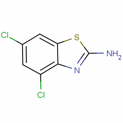 Dichlorobenzothiazol-2-amine Structure,61792-25-4Structure