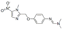 1-Methyl-2-[4-(dimethylaminomethyleneamino)phenoxymethyl ]-5-nitro-1h-imidazole Structure,61799-91-5Structure