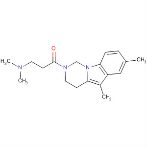 2-(3-Dimethylaminopropionyl)-5,7-dimethyl-1,2,3,4-tetrahydropyrimido[1,6-a]indole Structure,61802-42-4Structure