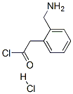 (2-(Aminomethyl)phenyl)acetylchloride hydrochloride Structure,61807-67-8Structure