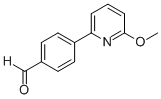 4-(6-Methoxy-2-pyridinyl)benzaldehyde Structure,618092-16-3Structure