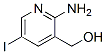 (2-Amino-5-iodo-pyridin-3-yl)-methanol Structure,618107-90-7Structure