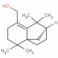 (2S)-1,3,4,5,6,7-六氫-1,1,5,5-四甲基-2H-2,4a-甲烷萘-8-甲醇結構式_61826-53-7結構式