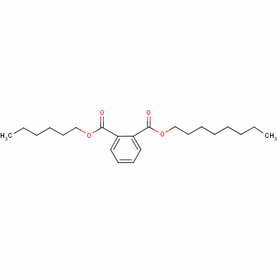 Hexyl octyl phthalate Structure,61827-62-1Structure