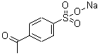 4-乙酰苯基磺酰鈉鹽結(jié)構(gòu)式_61827-67-6結(jié)構(gòu)式