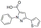 2-Phenyl-5-thiophen-2-yl-2h-pyrazole-3-carboxylicacid Structure,618382-77-7Structure