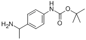 Tert-butyl 4-(1-aminoethyl)phenylcarbamate Structure,618445-80-0Structure