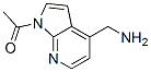 1-(4-Aminomethyl-pyrrolo[2,3-b]pyridin-1-yl)ethanone Structure,618446-37-0Structure