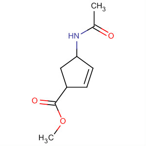 (1R,4s)-rel-4-(acetylamino)-2-cyclopentene-1-carboxylic acid methyl ester Structure,61865-49-4Structure