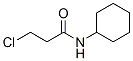 3-Chloro-N-cyclohexylpropanamide Structure,61872-76-2Structure