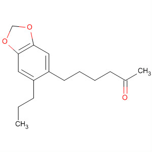 2-Hexanone, 6-(6-propyl-1,3-benzodioxol-5-yl)- Structure,61879-56-9Structure