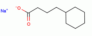 Sodium cyclohexanebutyrate Structure,61886-29-1Structure