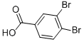 3,4-二溴苯甲酸結(jié)構(gòu)式_619-03-4結(jié)構(gòu)式