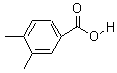 3,4-Dimethylbenzoic acid Structure,619-04-5Structure