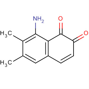 1,2-Naphthalenedione,8-amino-6,7-dimethyl-(9ci) Structure,61903-53-5Structure