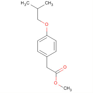 Methyl 2-(4-isobutoxyphenyl)acetate Structure,61904-54-9Structure