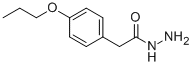 4-Propoxy-benzeneacetic acid hydrazideStructure,61904-56-1Structure 4-Propoxy-benzeneacetic acid hydrazide Structure,61904-56-1Structure