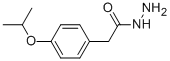 4-(1-Methylethoxy)-benzeneacetic acid hydrazide Structure,61904-57-2Structure