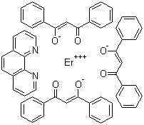 Tris(dibenzoylmethane)mono(phenanthroline)erbium Structure,61918-86-3Structure