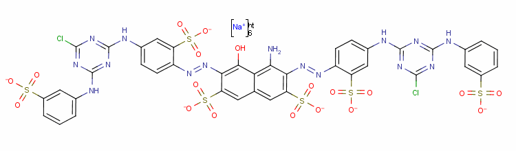 活性綠19結(jié)構(gòu)式_61931-49-5結(jié)構(gòu)式