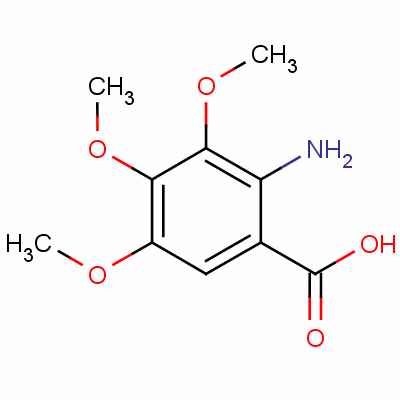 2-Amino-3,4,5-trimethoxbenzoic acid Structure,61948-85-4Structure