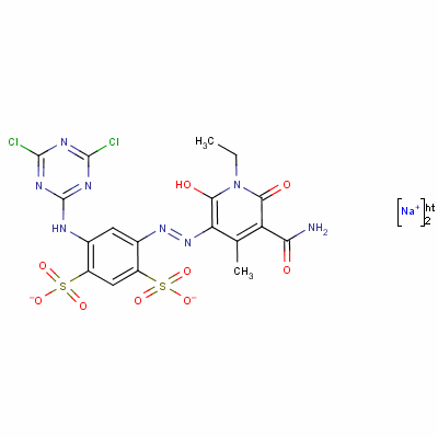 活性黃 86結構式_61951-86-8結構式