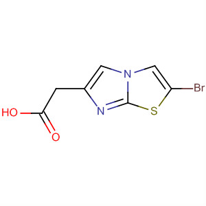 2-(2-Bromoimidazo[2,1-b]thiazol-6-yl)acetic acid Structure,61984-81-4Structure