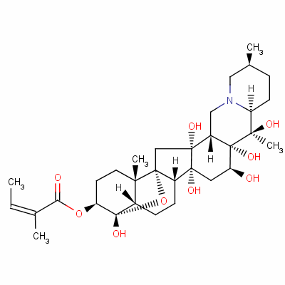 Cevadine Structure,62-59-9Structure