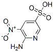 6-Amino-5-nitro-3-pyridinesulfonic acid Structure,62009-38-5Structure