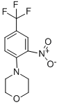 4-[2-Nitro-4-(trifluoromethyl)phenyl]morpholine Structure,62054-72-2Structure