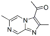 Ethanone, 1-(2,6-dimethylimidazo[1,2-a]pyrazin-3-yl)-(9ci) Structure,620604-03-7Structure