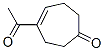 4-Cyclohepten-1-one, 4-acetyl-(9ci) Structure,620630-02-6Structure