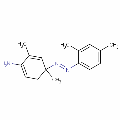 4-(二甲苯偶氮)二甲苯胺結構式_62072-89-3結構式