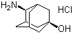 Cis-4-aminoadamantan-1-ol hydrochloride Structure,62075-26-7Structure