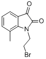 1-(2-Bromoethyl)-7-methyl-1h-indole-2,3-dione Structure,620932-06-1Structure