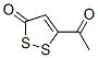 3H-1,2-dithiol-3-one, 5-acetyl-(9ci) Structure,620957-93-9Structure