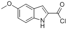 1H-indole-2-carbonyl chloride,5-methoxy- (9ci) Structure,62099-65-4Structure