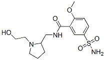 5-(Aminosulphonyl)-n-[[1-(2-hydroxyethyl)-2-pyrrolidinyl]methyl]-2-methoxybenzamide Structure,62105-07-1Structure