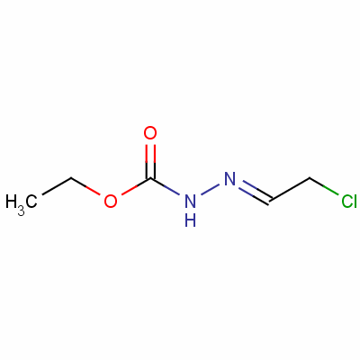 2-(2-氯亞乙基)-1-肼羧酸乙酯結(jié)構(gòu)式_62105-88-8結(jié)構(gòu)式